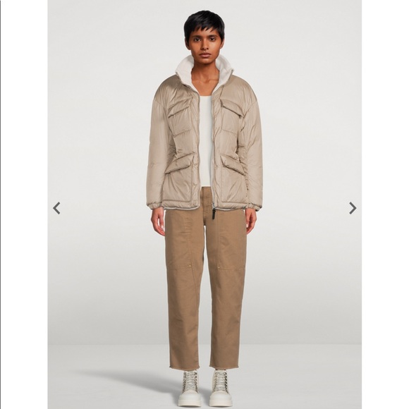 Mackage CELYN Reversible Teddy Fleece Down Jacket - Picture 3 of 7